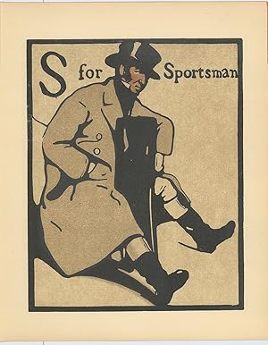 S for Sportsman. From "An Alphabet".