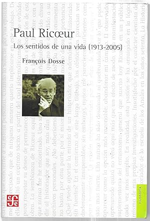 Image du vendeur pour Paul Ricoeur. Los sentidos de una vida (1913-2005) mis en vente par FERDYDURKE LIBROS