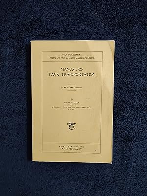 MANUAL OF PACK TRANSPORTATION