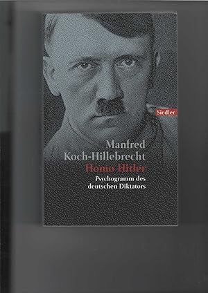 Imagen del vendedor de Homo Hitler. Psychogramm des deutschen Diktators. a la venta por Antiquariat Frank Dahms
