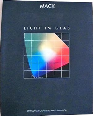 Imagen del vendedor de Mack - Licht im Glas a la venta por Berliner Bchertisch eG