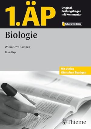 Bild des Verkufers fr 1.P - Biologie (GK + P /Original-Prfungsfragen mit Kommentar / Prfungsfragen fr die rztlichen Prfungen (P) nach alter und neuer Approbationsordnung) zum Verkauf von Studibuch