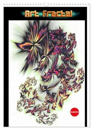 Seller image for Art fractal (Calendrier mural 2024 DIN A3 horizontal), CALVENDO calendrier mensuel : art fractal numrique for sale by AHA-BUCH GmbH