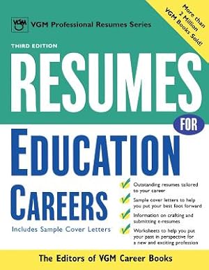 Seller image for Resumes for Education Careers (Paperback or Softback) for sale by BargainBookStores