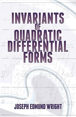 Imagen del vendedor de Invariants of Quadratic Differential Forms (Paperback or Softback) a la venta por BargainBookStores