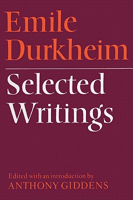 Seller image for Emile Durkheim: Selected Writings (Paperback or Softback) for sale by BargainBookStores