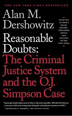 Seller image for Reasonable Doubts: The Criminal Justice System and the O.J. Simpson Case (Paperback or Softback) for sale by BargainBookStores