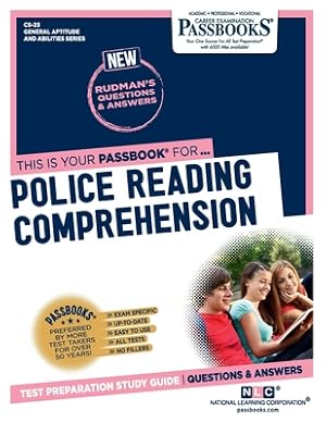 Immagine del venditore per Police Reading Comprehension (CS-23): Passbooks Study Guide (Paperback or Softback) venduto da BargainBookStores