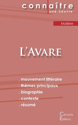 Seller image for Fiche de lecture L'Avare de Moli�re (Analyse litt�raire de r�f�rence et r�sum� complet) (Paperback or Softback) for sale by BargainBookStores