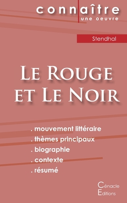 Seller image for Fiche de lecture Le Rouge et le Noir de Stendhal (Analyse litt�raire de r�f�rence et r�sum� complet) (Paperback or Softback) for sale by BargainBookStores