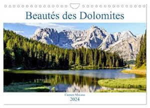 Image du vendeur pour Beauts des Dolomites (Calendrier mural 2024 DIN A4 vertical), CALVENDO calendrier mensuel mis en vente par BuchWeltWeit Ludwig Meier e.K.