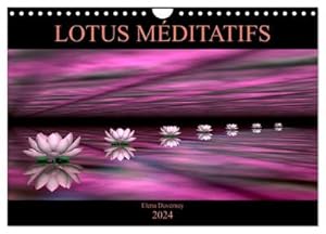 Seller image for LOTUS MDITATIFS (Calendrier mural 2024 DIN A4 vertical), CALVENDO calendrier mensuel for sale by BuchWeltWeit Ludwig Meier e.K.