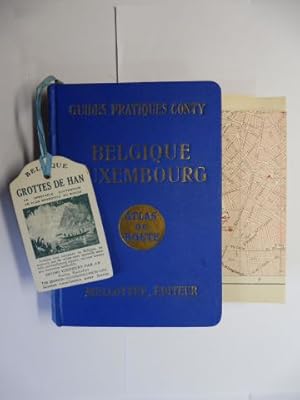 Seller image for GUIDES PRATIQUES CONTY: BELGIQUE LUXEMBOURG. ATLAS DE ROUTE. 20 CARTES EN COULEUR - 30 CARTES ET PLANS EN NOIR. for sale by Antiquariat am Ungererbad-Wilfrid Robin