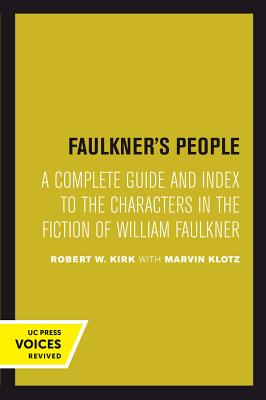 Seller image for Faulkner's People: A Complete Guide and Index to the Characters in the Fiction of William Faulkner (Paperback or Softback) for sale by BargainBookStores