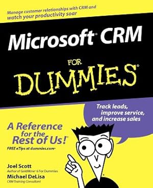 Imagen del vendedor de Microsoft CRM for Dummies (Paperback or Softback) a la venta por BargainBookStores