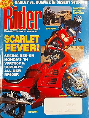 Imagen del vendedor de Rider Magazine, Vol.21, No.2, February 1994 a la venta por Mister-Seekers Bookstore