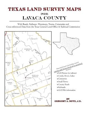 Bild des Verkufers fr Texas Land Survey Maps for Lavaca County (Paperback or Softback) zum Verkauf von BargainBookStores