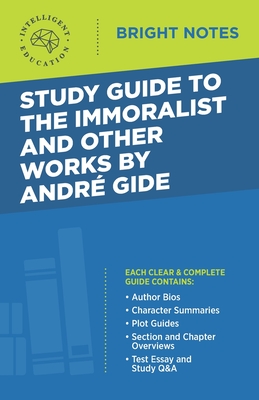 Imagen del vendedor de Study Guide to The Immoralist and Other Works by Andre Gide (Paperback or Softback) a la venta por BargainBookStores