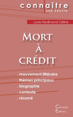 Image du vendeur pour Fiche de lecture Mort � cr�dit de Louis-Ferdinand C�line (Analyse litt�raire de r�f�rence et r�sum� complet) (Paperback or Softback) mis en vente par BargainBookStores