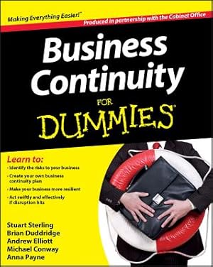 Imagen del vendedor de Business Continuity For Dummies (Paperback or Softback) a la venta por BargainBookStores