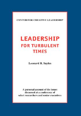 Image du vendeur pour Leadership for Turbulent Times (Paperback or Softback) mis en vente par BargainBookStores