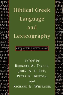 Immagine del venditore per Biblical Greek Language and Lexicography (Paperback or Softback) venduto da BargainBookStores
