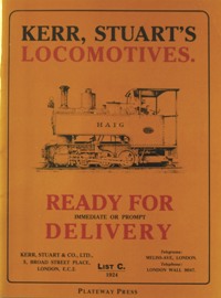 KERR, STUART'S LOCOMOTIVES