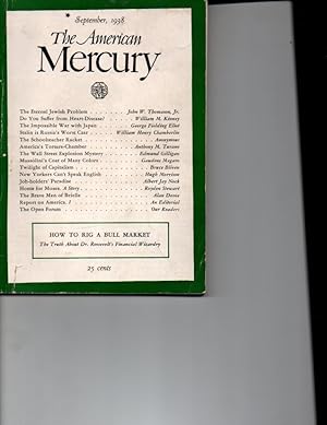 Seller image for The American Mercury. September 1938 for sale by Orca Knowledge Systems, Inc.