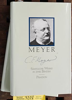 Meyer, Conrad Ferdinand: Werke in zwei Bänden Bd. 1., Gedichte; Novellen1 / Bd. 2 Novellen 2; Sch...