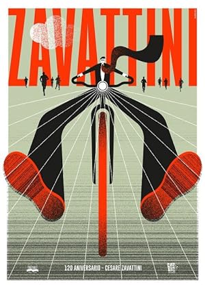 2022 Cuban Exhibition Poster, 120th Anniversary of Cesare Zavattini Competition