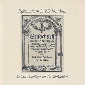 Immagine del venditore per Reformatoren in Niedersachsen. Luthers Anhnger im 16. Jahrhundert. venduto da Tills Bcherwege (U. Saile-Haedicke)