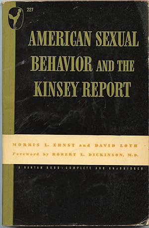 Bild des Verkufers fr American Sexual Behavior and the Kinsey Report zum Verkauf von Book 'Em