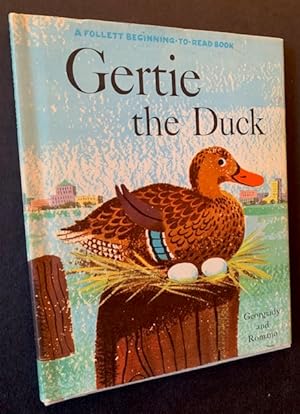 Bild des Verkufers fr Gertie the Duck (In a Gorgeous Dustjacket) zum Verkauf von APPLEDORE BOOKS, ABAA