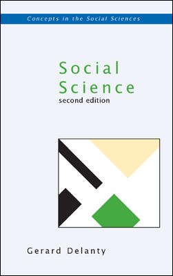 Imagen del vendedor de Social Science : Philosophical And Methodlogical Foundations a la venta por GreatBookPrices