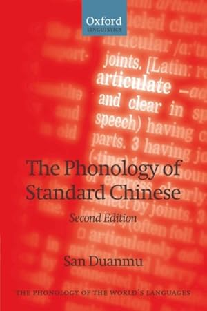 Immagine del venditore per Phonology of Standard Chinese venduto da GreatBookPrices