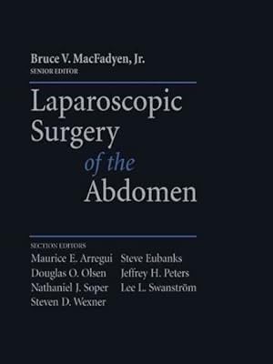 Imagen del vendedor de Laparoscopic Surgery of the Abdomen a la venta por GreatBookPrices