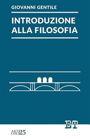 Image du vendeur pour Introduzione Alla Filosofia -Language: italian mis en vente par GreatBookPrices