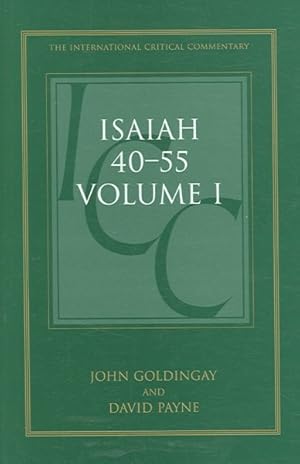 Bild des Verkufers fr Isaiah 40-55 : A Critical And Exegetical Commentary zum Verkauf von GreatBookPrices