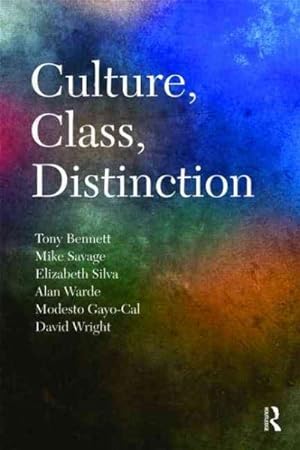 Seller image for Culture, Class, Distinction for sale by GreatBookPrices