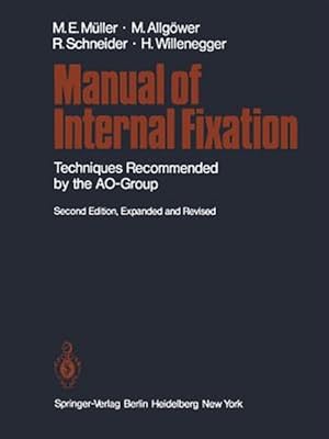 Imagen del vendedor de Manual of Internal Fixation : Techniques Recommended by the Ao Group a la venta por GreatBookPrices