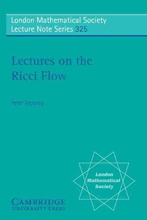 Immagine del venditore per Lectures on the Ricci Flow venduto da GreatBookPrices