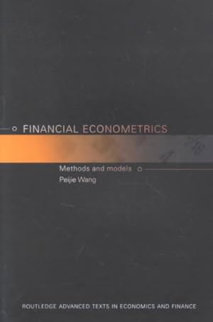Bild des Verkufers fr Financial Econometrics : Methods and Models zum Verkauf von GreatBookPricesUK