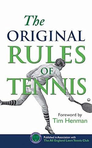 Seller image for The Original Rules of Tennis for sale by WeBuyBooks