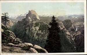 Bild des Verkufers fr Ansichtskarte / Postkarte Yosemite Nationalpark Kalifornien USA, Half Dome, High Sierras zum Verkauf von akpool GmbH