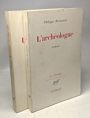 Image du vendeur pour L'archologue + Le biographe rcit --- 2 livres mis en vente par crealivres