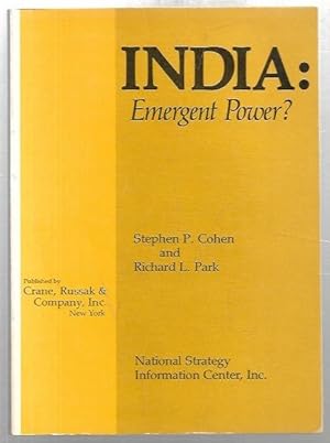 Seller image for India: Emergent Power? Strategy Paper No. 33. for sale by City Basement Books