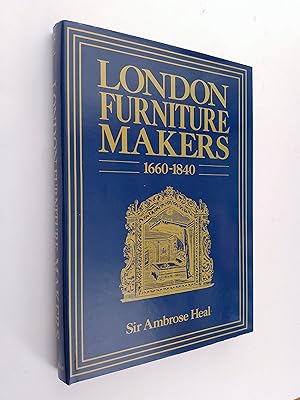 Bild des Verkufers fr The London Furniture Makers from the Restoration to the Victorian Era, 1660-1840 zum Verkauf von Books & Bobs