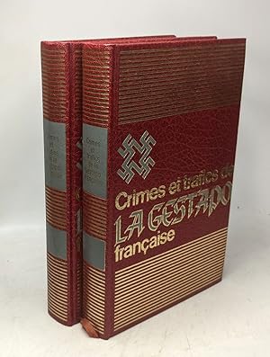 Seller image for Crimes et trafics de la Gestapo franaise - TOME 1 & 2 for sale by crealivres