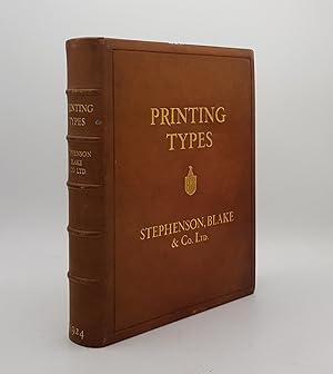 PRINTING TYPES Borders Initials Electros Brass Rules Spacing Materials Ornaments