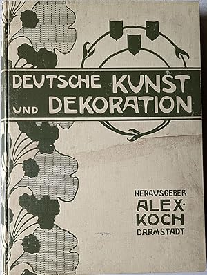 Deutsche Kunst und Dekoration. Band 3 / Oktober 1898 - März 1899